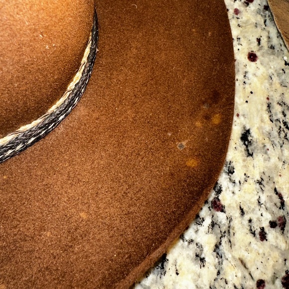 Brown Stetson Cowboy Hat - Picture 7 of 8